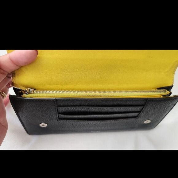 Celine  Long Black Snap Wallet - Picture 7 of 8